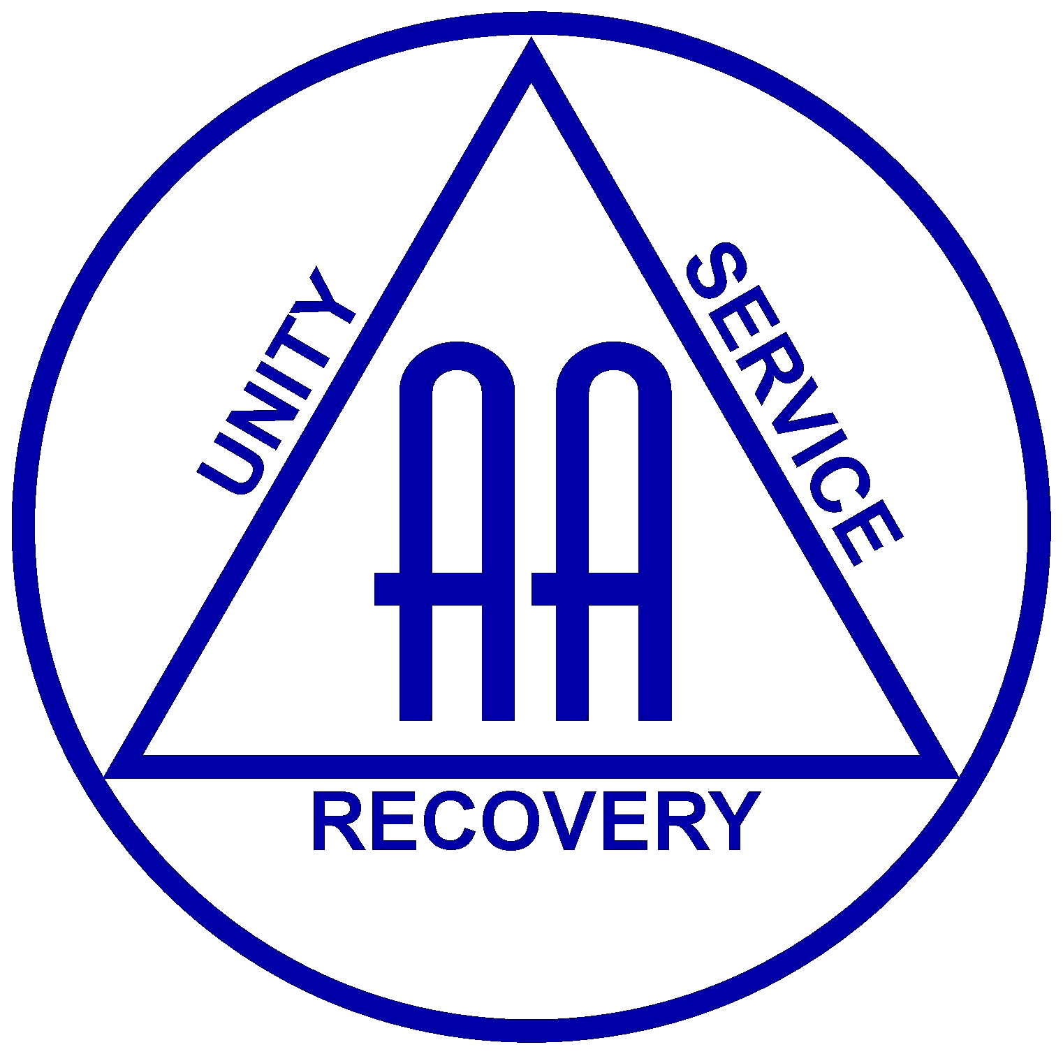 Logotipo de la Comunidad de Alcohólicos Anónimos del Condado de Santa Clara